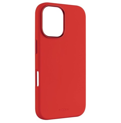 Fixed Fixed MagFlow | Back cover | Apple | iPhone 16 | Liquid silicon | Red