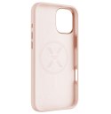 Fixed Fixed MagFlow | Back cover | Apple | iPhone 16 Plus | Liquid silicon | Pink