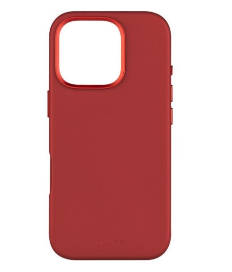 Fixed Fixed MagLeather | Back Cover | Apple | iPhone 16 Pro | Leather | Red