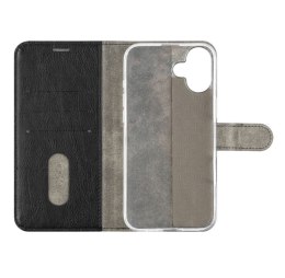 Fixed Fixed Opus | Book Case | Apple | iPhone 16 | Leather | Black