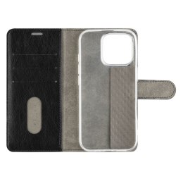 Fixed Fixed Opus | Book Case | Apple | iPhone 16 Pro | Leather | Black