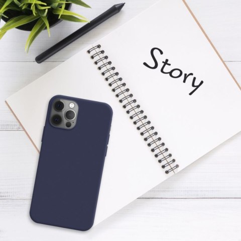 Fixed Fixed Story | Back cover | Apple | iPhone 16 Pro | Rubberized | Blue