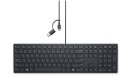 Dell Dell | Collaboration Keyboard | KB525C | Keyboard | Wired | US (QWERTY) | Black | USB-C