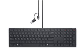 Dell Dell | Collaboration Keyboard | KB525C | Keyboard | Wired | US (QWERTY) | Black | USB-C