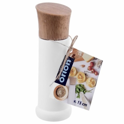 Młynek do Pieprzu i Soli WHITELINE 20 cm Regulacja Tworzywo Drewno ORION