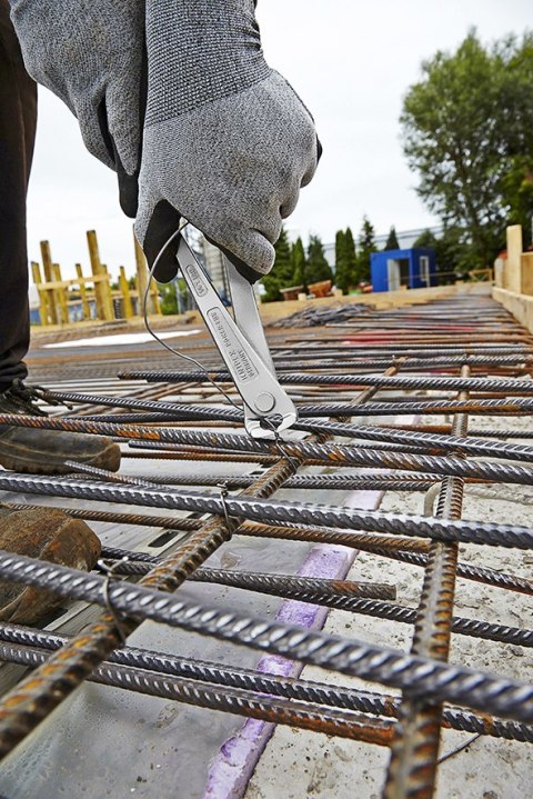 KNIPEX OBCĘGI ZBROJARSKIE CYNKOWANE O ZWIĘKSZONYM PRZEŁOŻENIU 300MM