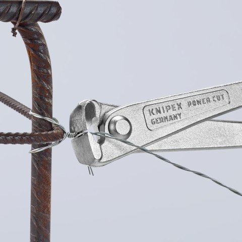 KNIPEX OBCĘGI ZBROJARSKIE CYNKOWANE O ZWIĘKSZONYM PRZEŁOŻENIU 300MM