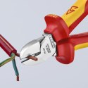 KNIPEX SZCZYPCE TNĄCE BOCZNE IZOLOWANE 160MM