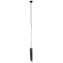 Oprawa sufitowa wisząca Valda Black+Gold 300mm
