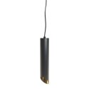 Oprawa sufitowa wisząca Valda Black+Gold 300mm