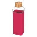 ND38_40025 Quokka Storm - Butelka na wodę ze szkła 700 ml (Maroon)