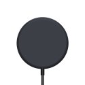 ND38_CRG-MS15W-GRP Crong MagSpot Wireless Charger - Aluminiowa ładowarka MagSafe 15W (Graphite)