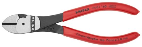KNIPEX SZCZYPCE TNĄCE BOCZNE O ZWIĘKSZONYM PRZEŁOŻENIU 160MM