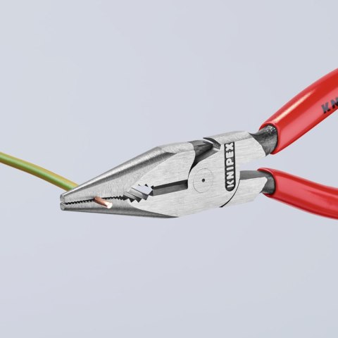 KNIPEX SZCZYPCE UNIWERSALNE Z OSTRO ZAKOŃCZONYMI SZCZĘKAMI PCV 145M