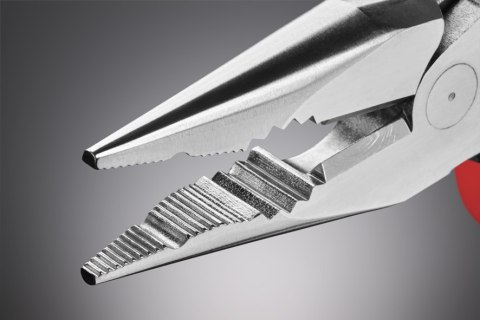 KNIPEX SZCZYPCE UNIWERSALNE Z OSTRO ZAKOŃCZONYMI SZCZĘKAMI PCV145MM