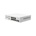 MikroTik MikroTik | Cloud Router Switch | CSS610-8G-2S+IN | Zarządzanie przez sieć | Możliwość montażu w szafie | Ilość portów 10/100 Mbp