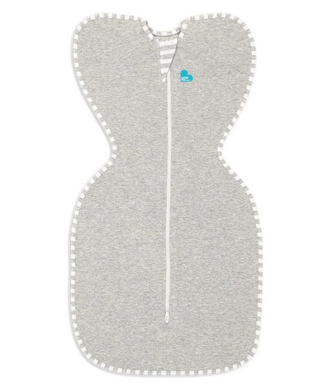 ND19_LTD-L1001001GRS Otulacz Swaddle UP - rozmiar S - szary - ETAP 1 Original