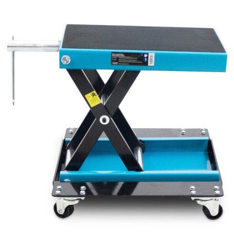 Podnośnik motocyklowy 12-37cm udźwig do 500kg wózek manewrowy do motocykla