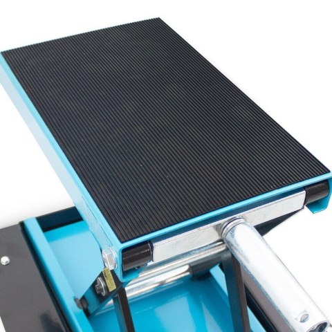 Podnośnik motocyklowy 12-37cm udźwig do 500kg wózek manewrowy do motocykla