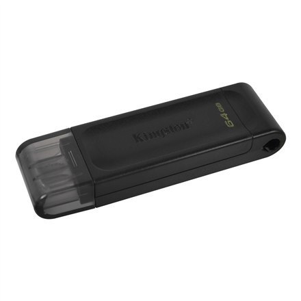 Kingston Kingston | DataTraveler 70 | 64 GB | USB-C | Czarny