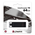 Kingston Kingston | DataTraveler 70 | 64 GB | USB-C | Czarny