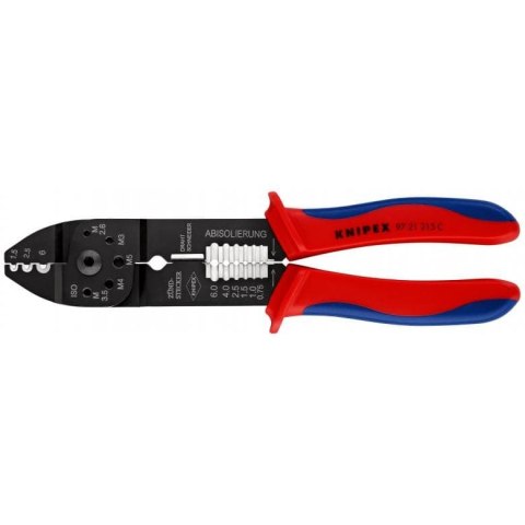KNIPEX SZCZYPCE DO ZAGNIATANIA ZŁĄCZEK KABLOWYCH 0,5-6,0 MM