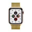 ND38_CRG-44MST-GLD Crong Milano Steel - Pasek ze stali nierdzewnej do Apple Watch 42/44 mm (złoty)