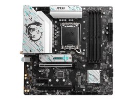 MSI MSI | B760M GAMING PLUS WIFI | Rodzina procesorów Intel | Gniazdo procesora LGA1700 | DDR5 | Obsługiwane interfejsy dysków tward