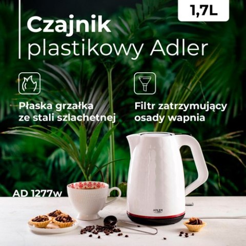AD 1277 white Czajnik plastikowy 1,7 l
