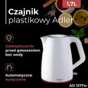 AD 1277 white Czajnik plastikowy 1,7 l