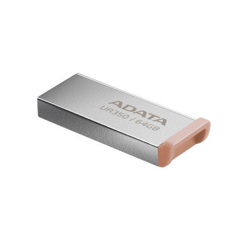 ADATA ADATA | Pamięć USB | UR350 | 64 GB | USB 3.2 Gen1 | Brązowa