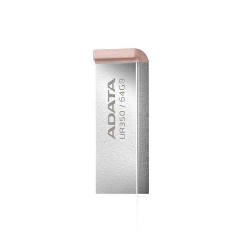 ADATA ADATA | Pamięć USB | UR350 | 64 GB | USB 3.2 Gen1 | Brązowa