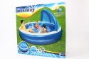 Basen dmuchany+daszek 241x241x140 B54337 84125 /12 BESTWAY