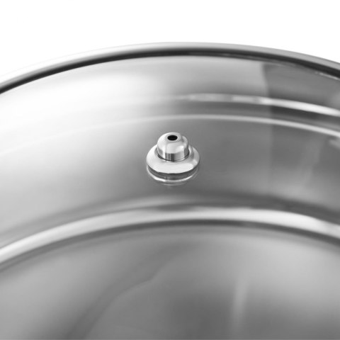 Podgrzewacz do potraw okrągły na pastę z pokrywą z okienkiem śr. 39 cm 5.5 l