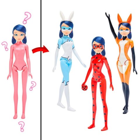 50391 Miraculous: Biedronka i Czarny Kot Time to Transform Marinette, Lalka