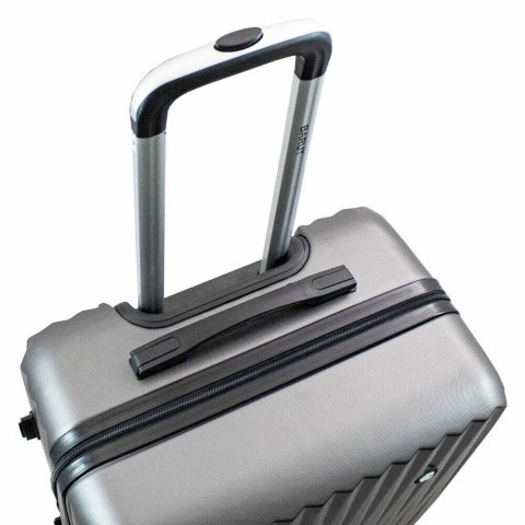 Walizki podróżne torby na wakacje Zestaw walizek 3 szt ABS twarde