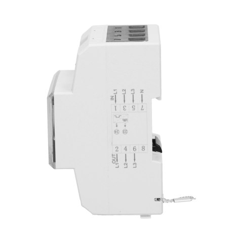 3-fazowy licznik energii elektrycznej, 80A, MID, 3 moduły, DIN TH-35mm
