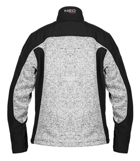 Bluza dziana wzmacniana tkaniną softshell, rozmiar S