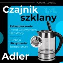 AD 1247 Czajnik szklany 1,7 l z regulacją temp.