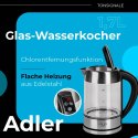 AD 1247 Czajnik szklany 1,7 l z regulacją temp.