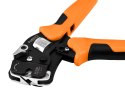 Szczypce do zaciskania końcówek tulejkowych CrV 230 mm, samonastawne 0.08 -16 mm2, AWG 26-5