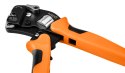 Szczypce do zaciskania końcówek tulejkowych CrV 230 mm, samonastawne 0.08 -16 mm2, AWG 26-5