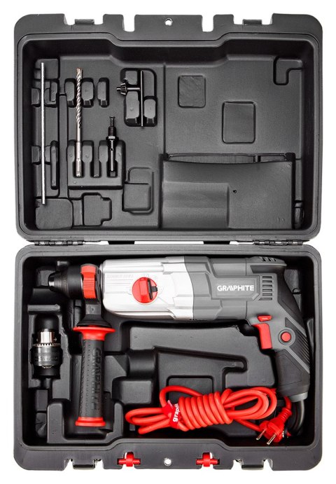 Młotowiertarka SDS+ 710W, 2.6J walizka