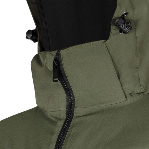 Kurtka ocieplana z kapturem OUTDOOR, zielona, rozmiar L