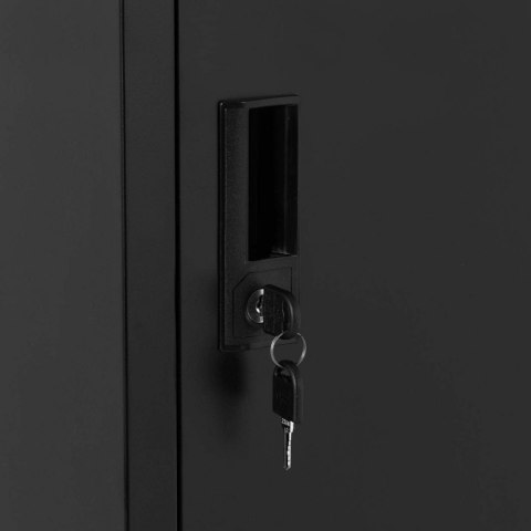 Szafa skrytkowa metalowa socjalna zamykana na klucz - 5 skrytek