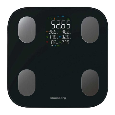 ANALITYCZNA WAGA ŁAZIENKOWA SMART IOS ANDROID KLAUSBERG KB-7855