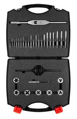 Zestaw gwintowników i narzynek Baildon, HSS, 31 szt.