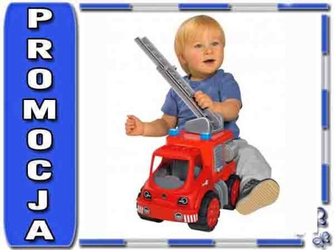 BIG 56834 POWER WORKER Wóz strażacki