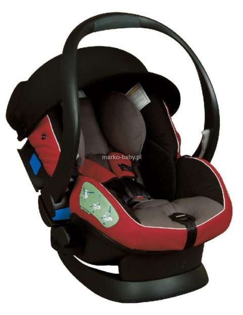 BeSafe BS540037 iZi Sleep - czerwony/szary - 37