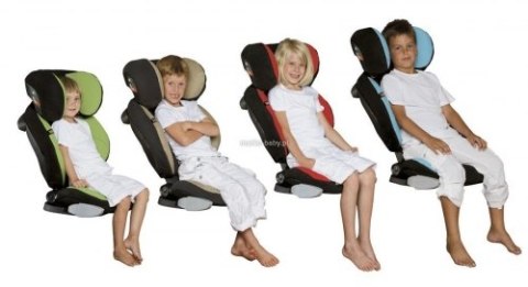 BeSafe iZi UP X3 37 czerwony/szary FOTELIK 15-36